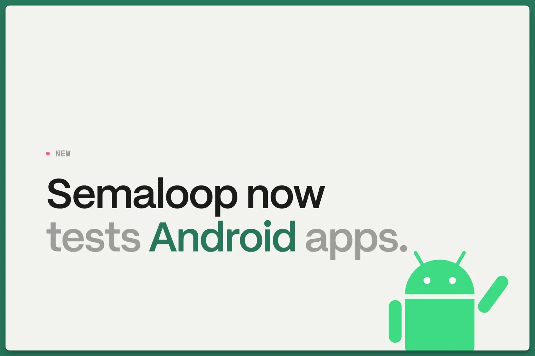 Android launch